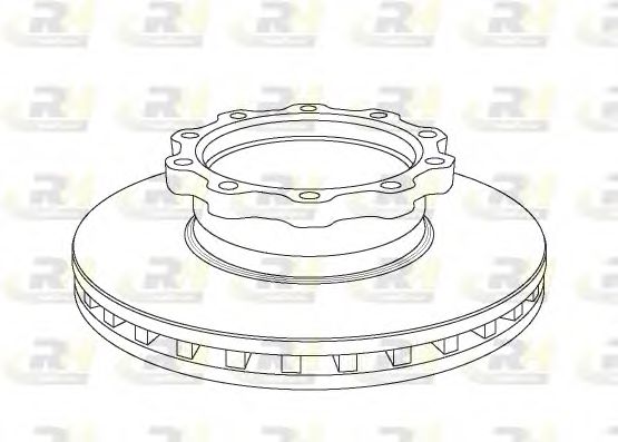 Тормозной диск ROADHOUSE NSX1038.20