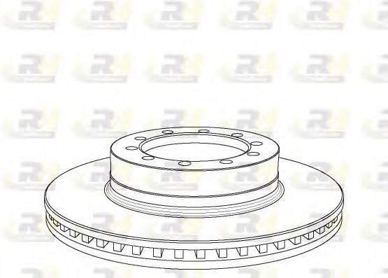 Тормозной диск ROADHOUSE NSX1071.20