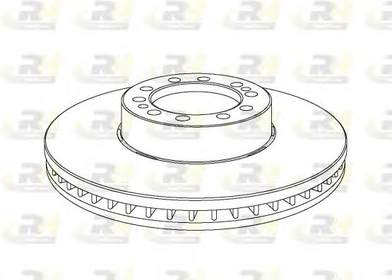 Тормозной диск ROADHOUSE NSX1075.20