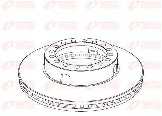 Тормозной диск REMSA NCA1072.20