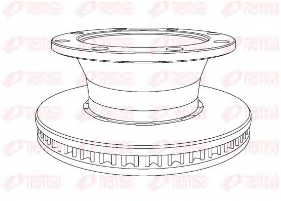 Тормозной диск REMSA NCA1124.20