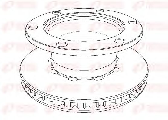 Тормозной диск REMSA NCA1125.20