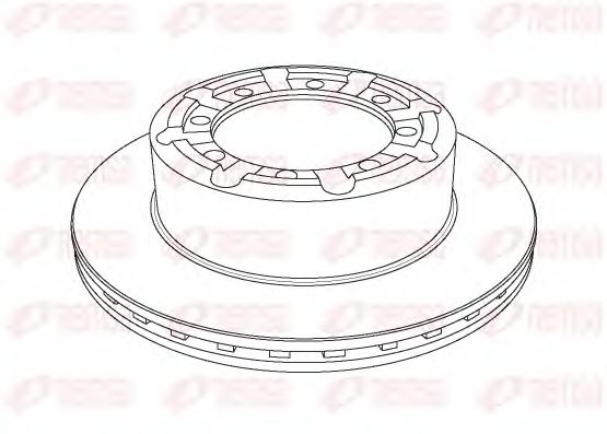 Тормозной диск REMSA NCA1140.20