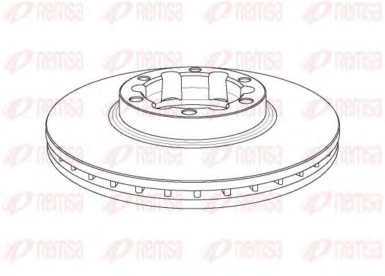 Тормозной диск REMSA NCA1150.20