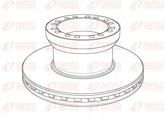 Тормозной диск REMSA NCA1155.20