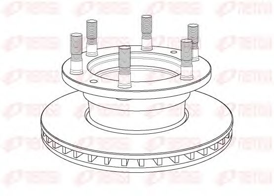 Тормозной диск REMSA NCA1165.20
