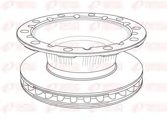 Тормозной диск REMSA NCA1170.20