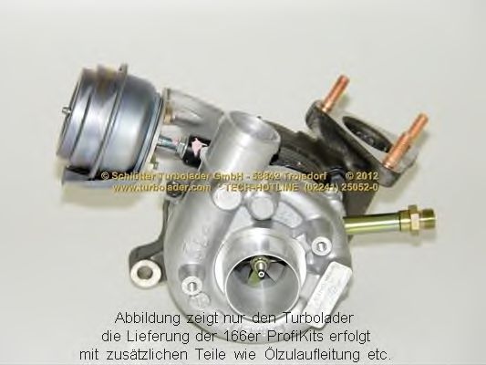 Компрессор, наддув SCHLÜTTER TURBOLADER 166-00060
