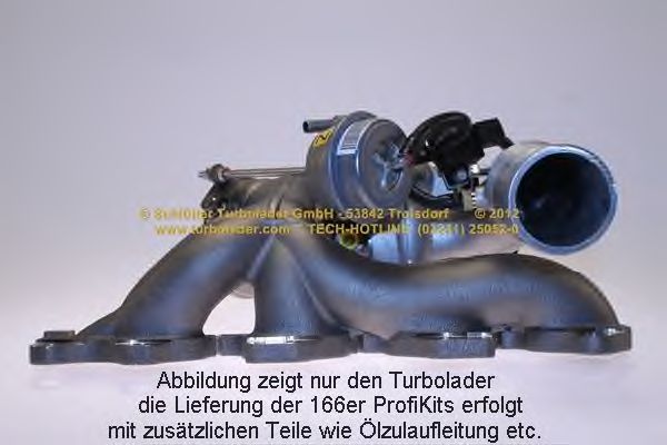 Компрессор, наддув SCHLÜTTER TURBOLADER 166-00226