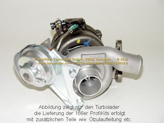 Компрессор, наддув SCHLÜTTER TURBOLADER 166-00365