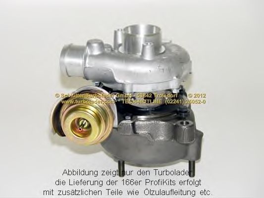 Компрессор, наддув SCHLÜTTER TURBOLADER 166-00550