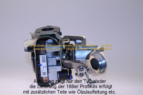 Компрессор, наддув SCHLÜTTER TURBOLADER 7509525017S