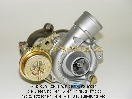 Компрессор, наддув SCHLÜTTER TURBOLADER 166-01010