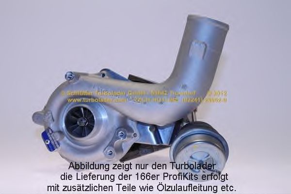 Компрессор, наддув SCHLÜTTER TURBOLADER 166-01020