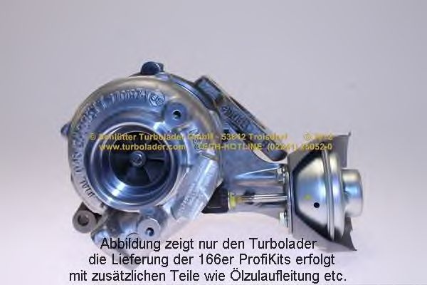 Компрессор, наддув SCHLÜTTER TURBOLADER 166-01035