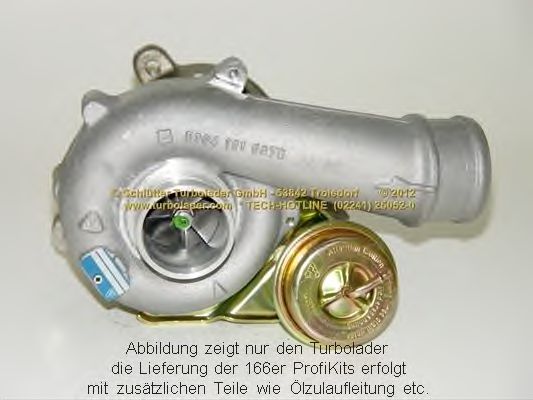 Компрессор, наддув SCHLÜTTER TURBOLADER 166-01090