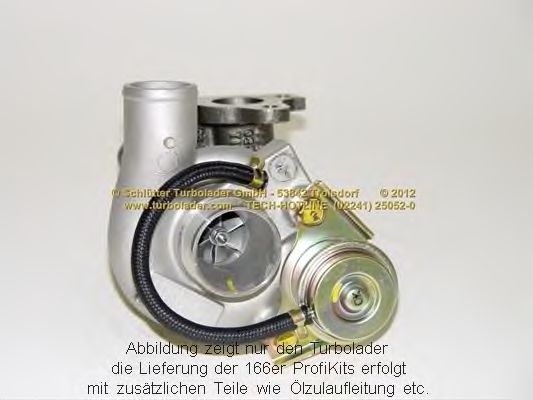 Компрессор, наддув SCHLÜTTER TURBOLADER 166-01155