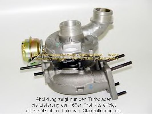 Компрессор, наддув SCHLÜTTER TURBOLADER 166-02090