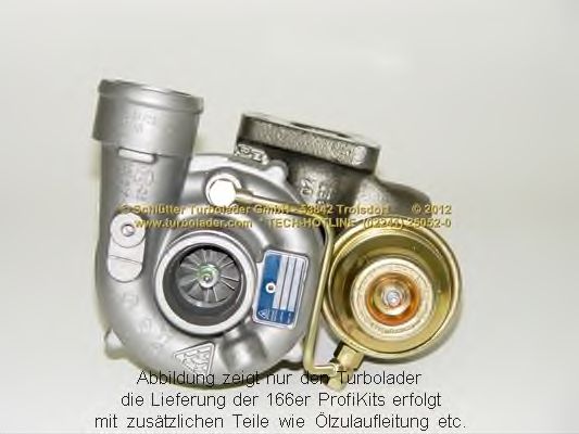 Компрессор, наддув SCHLÜTTER TURBOLADER 166-02170