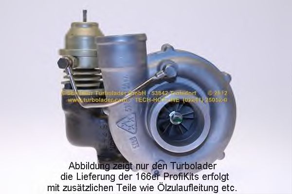 Компрессор, наддув SCHLÜTTER TURBOLADER 166-02240