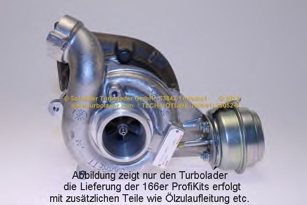 Компрессор, наддув SCHLÜTTER TURBOLADER 166-02300