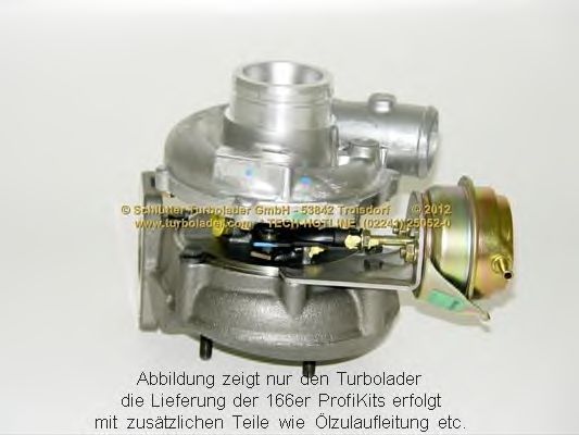 Компрессор, наддув SCHLÜTTER TURBOLADER 166-02320