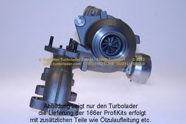 Компрессор, наддув SCHLÜTTER TURBOLADER 54399880072