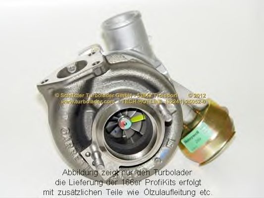 Компрессор, наддув SCHLÜTTER TURBOLADER 16603001
