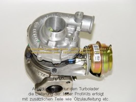 Компрессор, наддув SCHLÜTTER TURBOLADER 166-04025 D