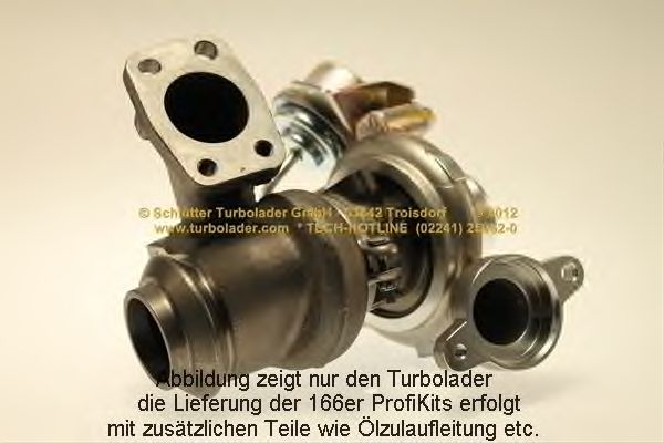 Компрессор, наддув SCHLÜTTER TURBOLADER 4917307504