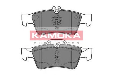 Комплект тормозных колодок, дисковый тормоз KAMOKA JQ1013052
