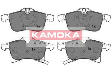 Комплект тормозных колодок, дисковый тормоз KAMOKA 23832