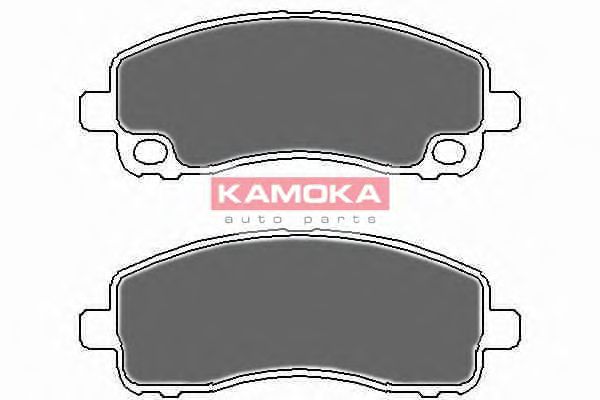 Комплект тормозных колодок, дисковый тормоз KAMOKA 101121