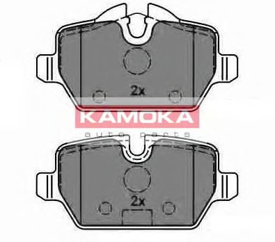 Комплект тормозных колодок, дисковый тормоз KAMOKA JQ1013612