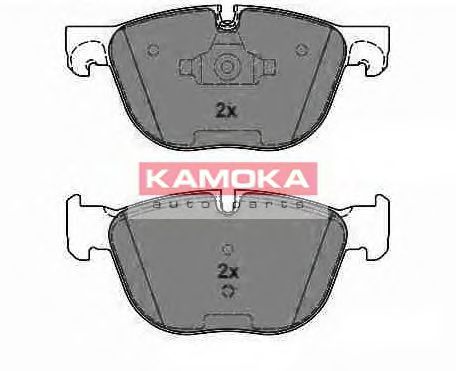 Комплект тормозных колодок, дисковый тормоз KAMOKA JQ1018104