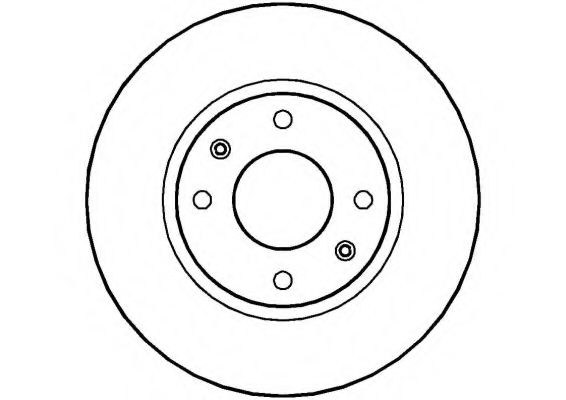 Тормозной диск NATIONAL NBD1468