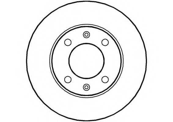 Тормозной диск NATIONAL NBD328