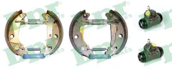 Комплект тормозных колодок LPR OEK106