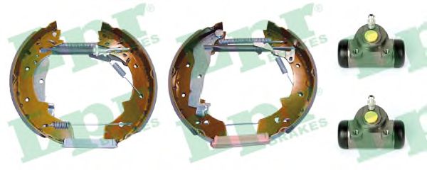 Комплект тормозных колодок LPR OEK222