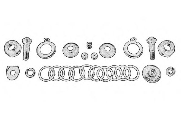 Ремкомплект, подвеска колеса OCAP 0900706