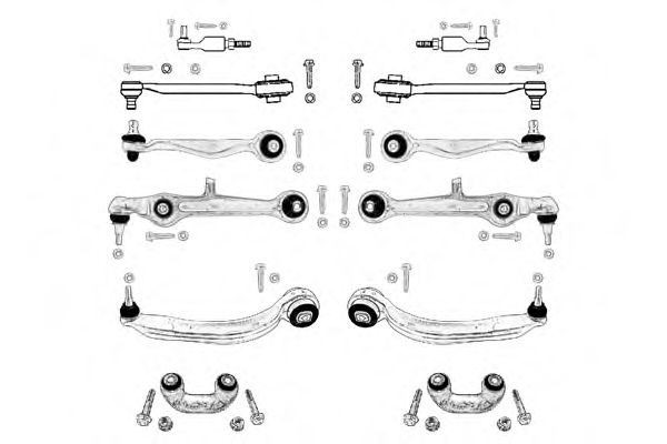 Ремкомплект, подвеска колеса OCAP 0904199-K
