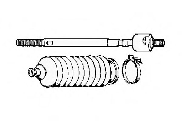 Ремкомплект, осевой шарнир поперечная рулевая тяга OCAP 0603209-K