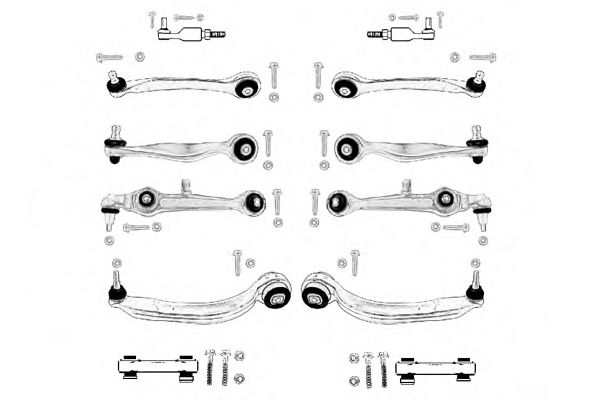 Ремкомплект, подвеска колеса OCAP 0904523-K