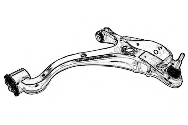 Рычаг независимой подвески колеса, подвеска колеса OCAP 0792556