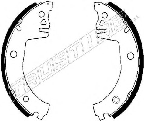 Комплект тормозных колодок TRUSTING 106.218
