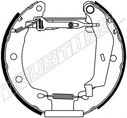 Комплект тормозных колодок TRUSTING 6149