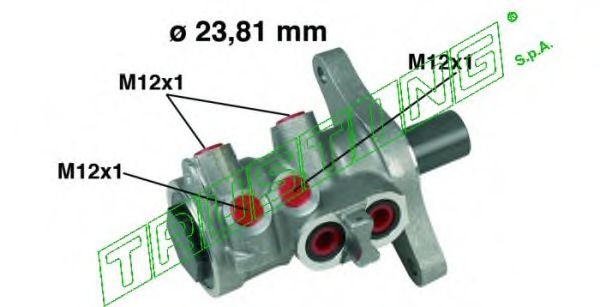 Главный тормозной цилиндр TRUSTING PF480