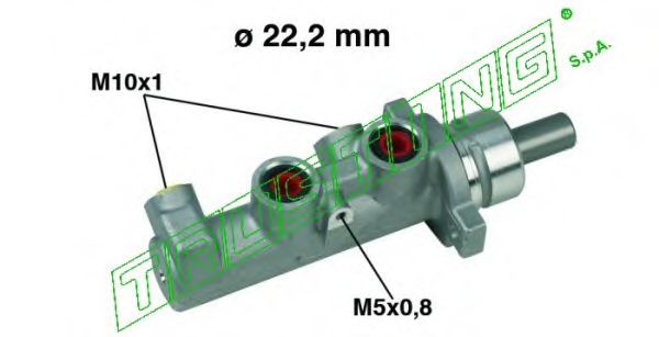 Главный тормозной цилиндр TRUSTING PF540