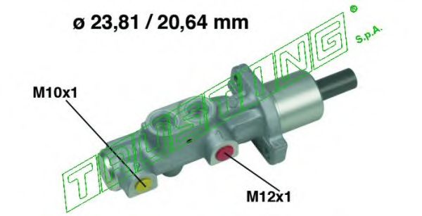 Главный тормозной цилиндр TRUSTING PF596