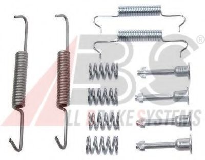 Комплектующие, тормозная колодка A.B.S. 0877Q